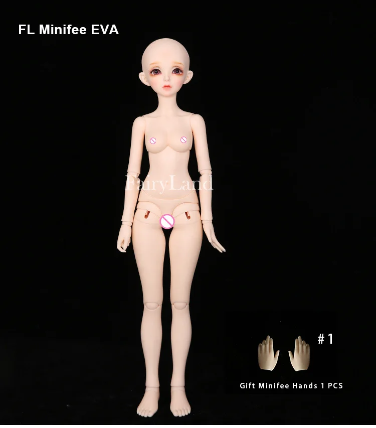 Новое поступление Fairyland minifee Eva с открытым закрытым глазом 1/4 bjd sd кукла FL модель тела прекрасная кукла высокое качество игрушки Мода msd