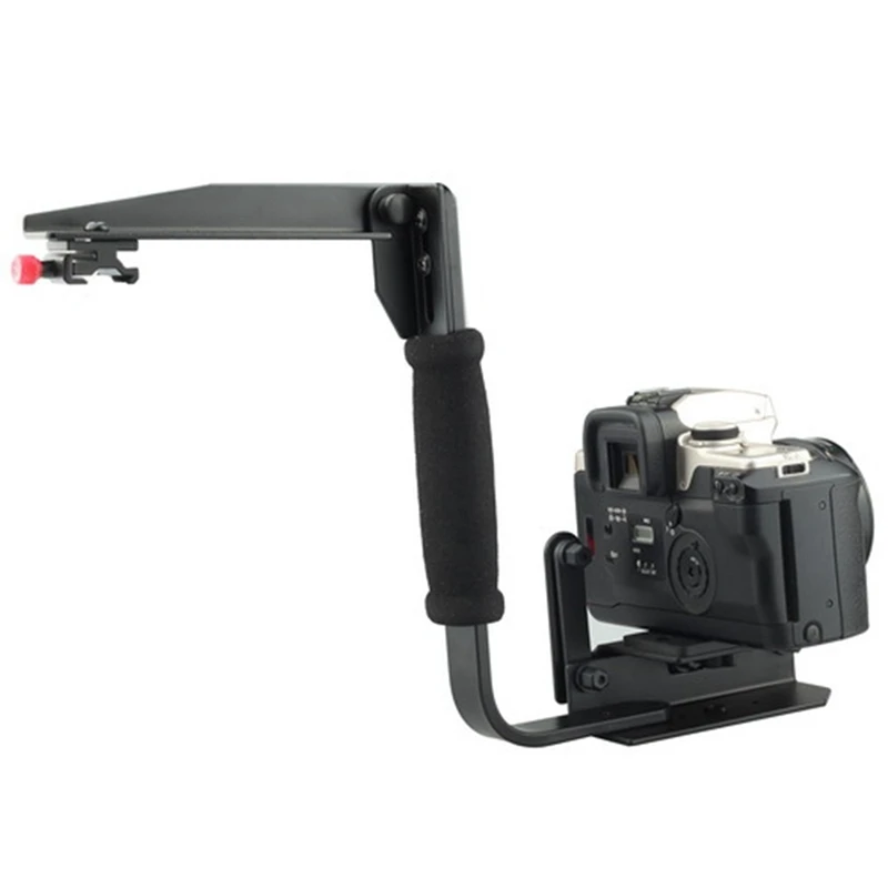 U-образный A900 быстросъемный кронштейн для вспышки Speedlite 120/135 камеры Canon Nikon Pentax Olympus