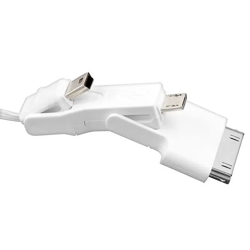 3 в 1 Выдвижной Мини Micro USB кабель для зарядки и синхронизации iPod iPhone 4 4S 3G |