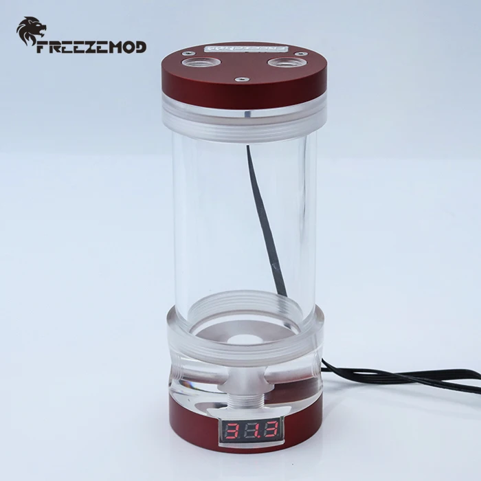 FREEZEMOD компьютерное водяное охлаждение цилиндр резервуар для воды od60мм с