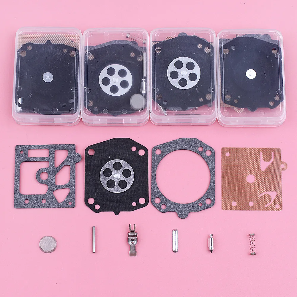 5pcs/lot Carburetor Repair Rebuild Diaphragm Kit For Husqvarna 362 365 371 372 Walbro Type Chainsaw Replace Spare Part carburetor repair kit for walbro k1 mdc mcculloch minimac 140 130 120 110 chainsaw withwalbro carburetors carburetor tool