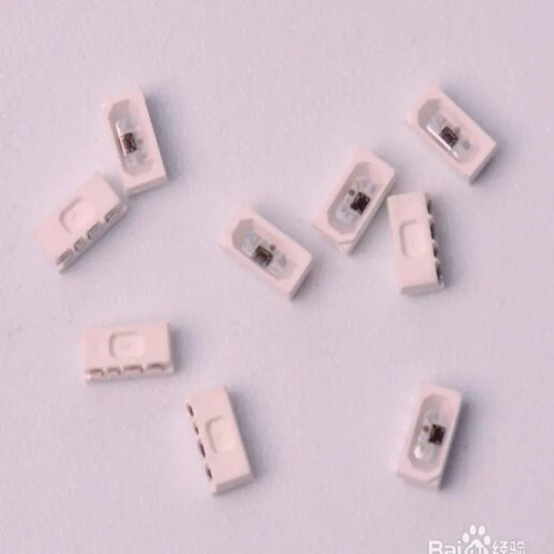 Новинка 100 шт SK6812 4020 сторона WS2812B IC в светодиодном чипе боковое освещение SMD RGB для