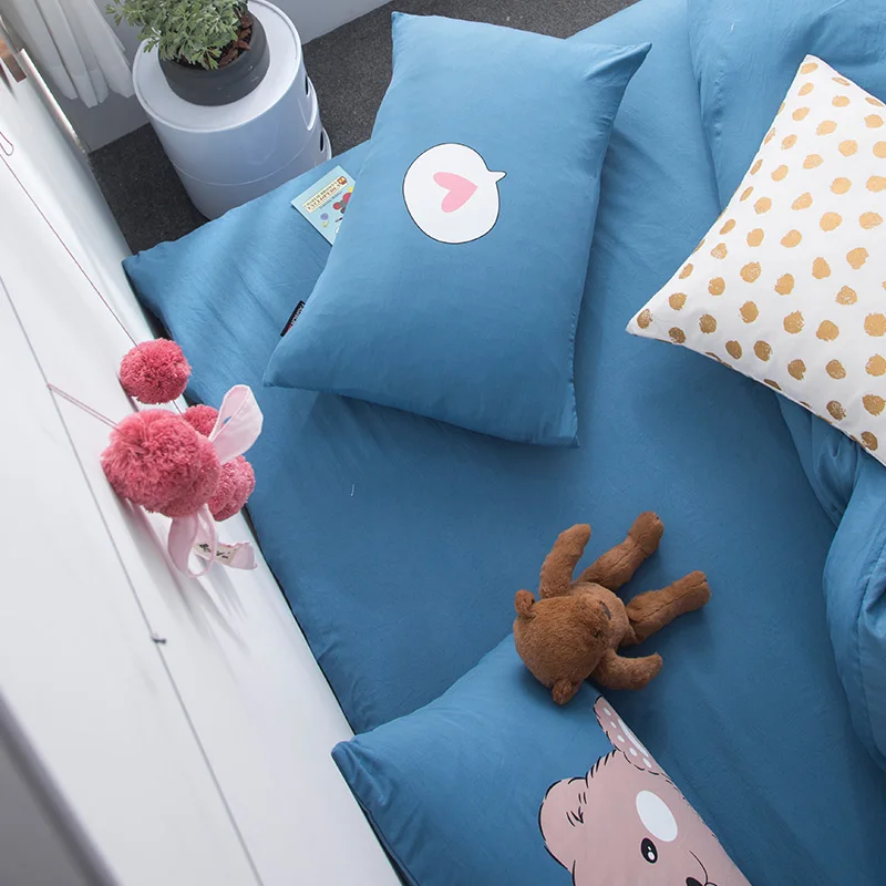 Постельное белье из хлопка Комплект постельного белья одеяло покрывало набор