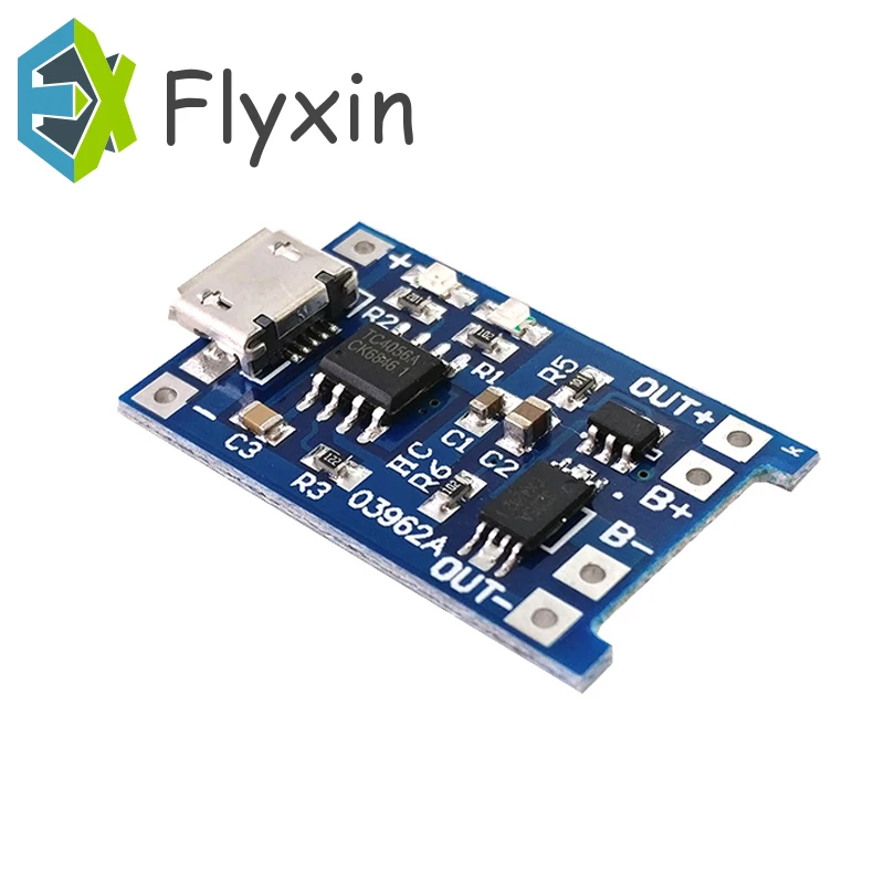 5 шт. Micro USB в 1 а 18650 TP4056 модуль зарядного устройства литиевой батареи зарядная