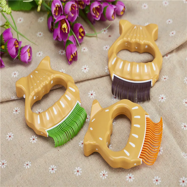 Узор с ракушками деревянная собачья шерсть домашних животных Уход за лошадьми