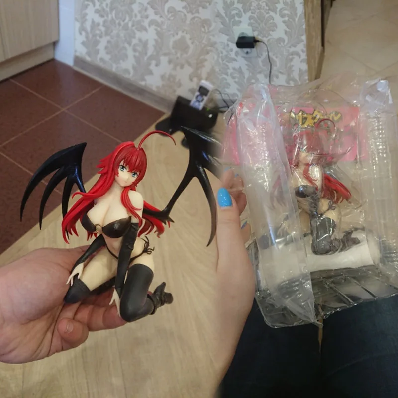 Японские Аниме Фигурки игрушки Фигурки 15 см средней школы Dxd Rias Gremory Мягкая грудь ПВХ фигурка модель игрушки Сексуальная девочка мальчик подарок