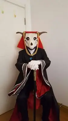 Cosplaydiy аниме древняя Магус Невеста Косплей костюмы Elias с маской Mahoutsukai no Yome костюм