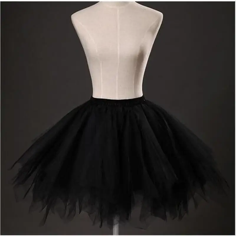 Разноцветные женские короткие Подъюбники для свадебных платьев аксессуары 2017