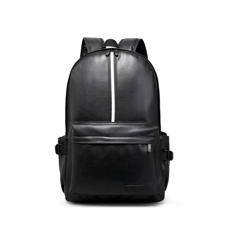 black Корейский рюкзак из искусственной кожи с кисточками для мам, Модный повседневный рюкзак для диких мужчин и женщин, вместительный рюкзак для путешествий, сумка для подгузников - Цвет: black