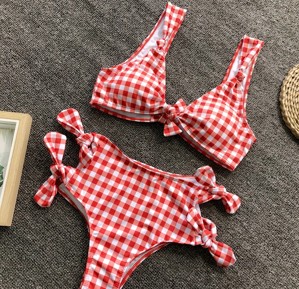 Пледы 2 шт. трусики бикини Горячая сексуальная бинты Лук завязанный прекрасный