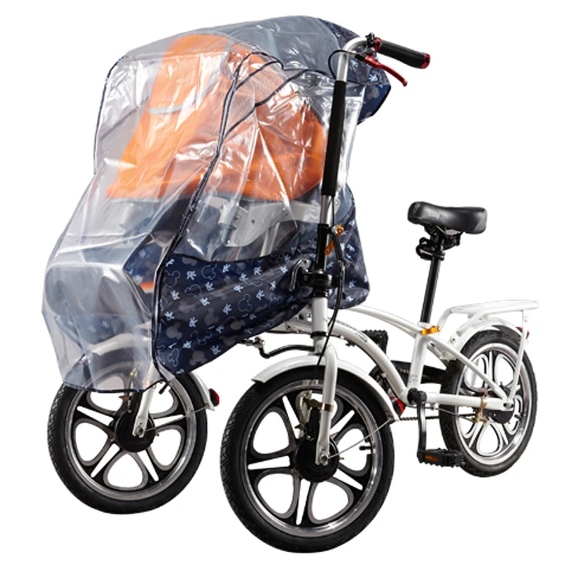 16 дюймов 3 колеса мать Детские коляски Коляска складной держатель для велосипеда