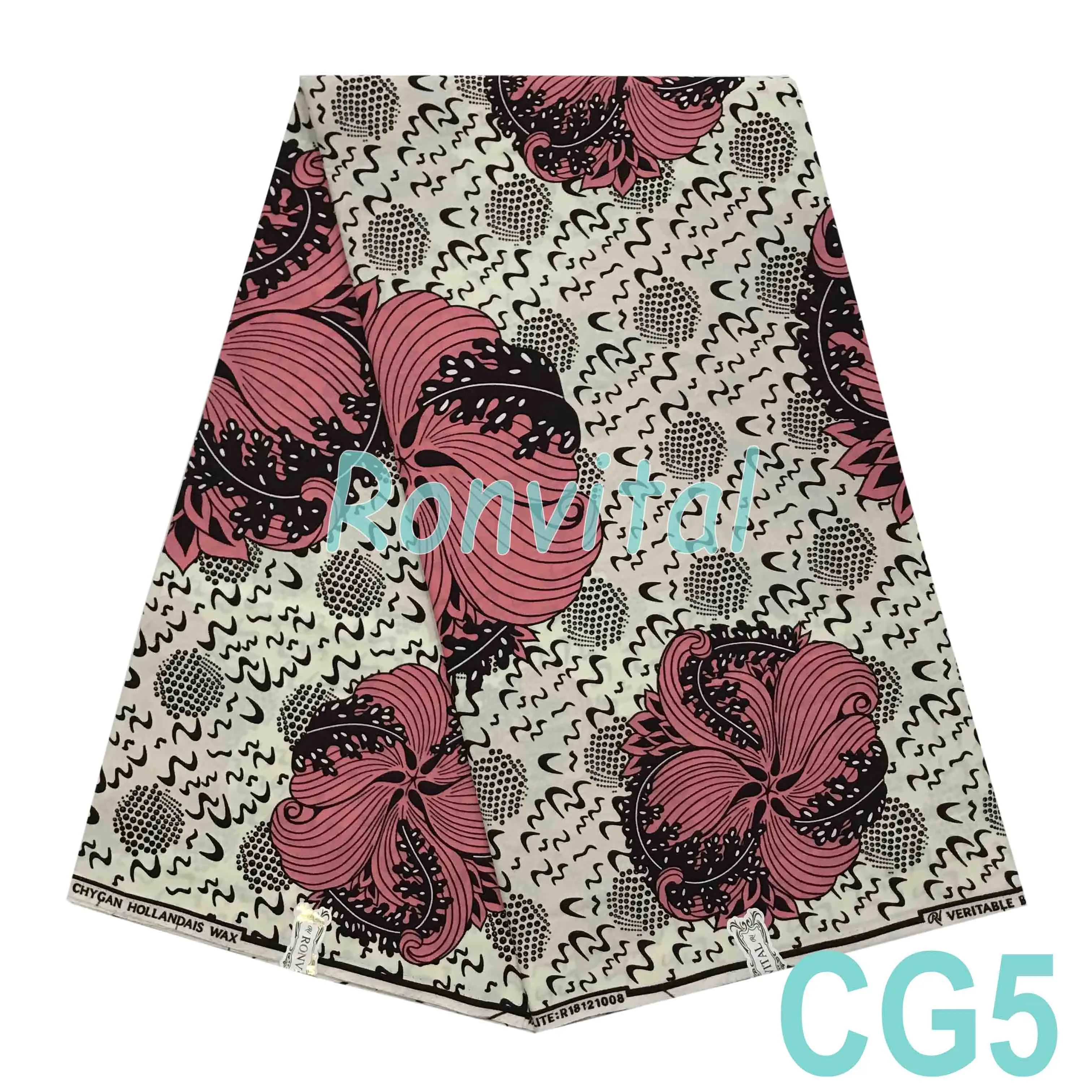 RONVITAL CHYGAN WAX HIGH QUALITY DUTCH 100% COTTON PRINT HOLLAN MATERIAL DIY FABRICS 6YARDS/LOT FREE SHIPPING | Дом и сад