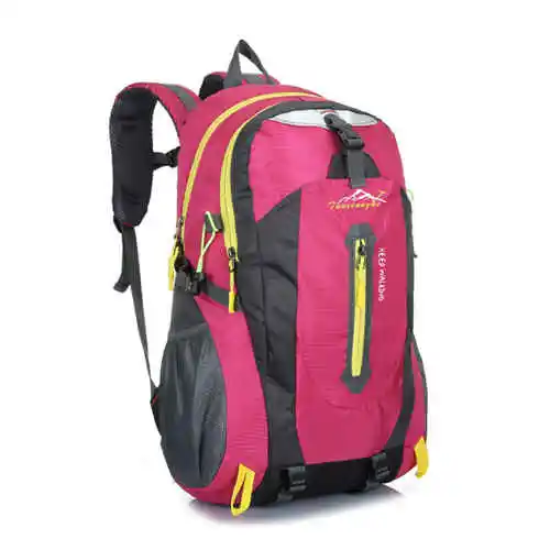 HOT OCARDIAN открытый спортивная сумка Высокая емкость 40L походный рюкзак для кемпинга водонепроницаемый сопротивляющийся износу полиэфирный багажный рюкзак для путешествий - Цвет: HOT