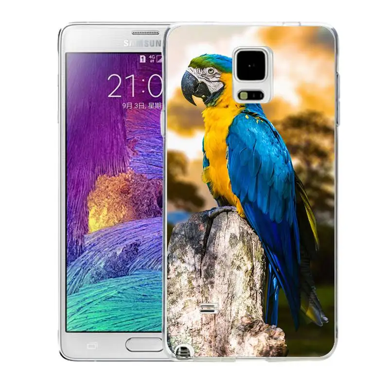 QMSWEI TPU Soft Phone Case For samsung Note5 S8 s6 s7 edge s4 s5 s3 C5 C9 note3 note4 S9plus Animal Wolf Swan Printed Cute |
