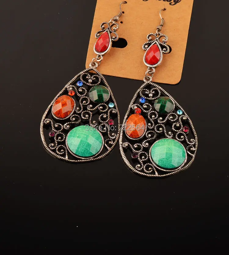 Бесплатная доставка! Новые богемные этнические ветряные серьги длинные кисточки