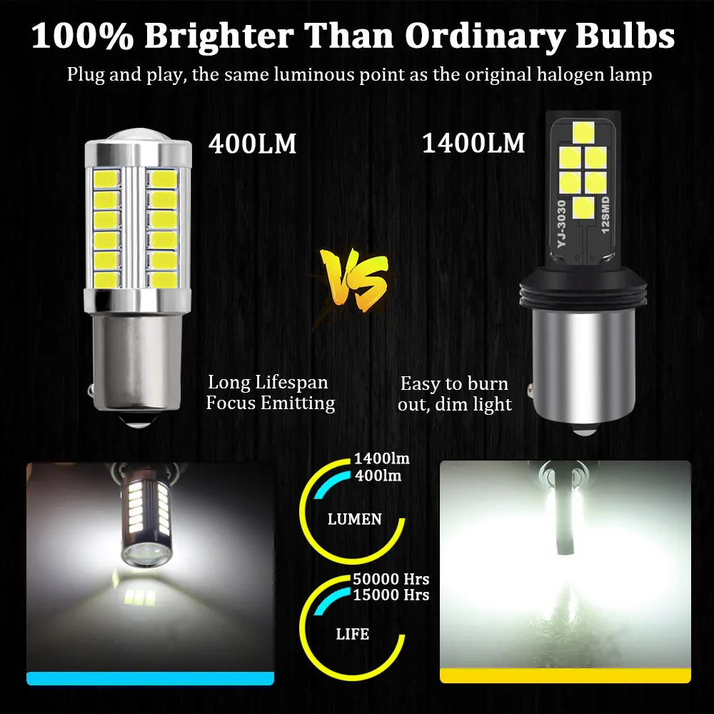 BMT аксессуары лампочки для авто 1156 BAU15S PY21W led лед габариты светодиоды светодиодные