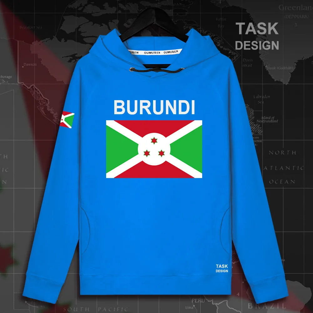 Мужская толстовка с капюшоном Burundian East Africa BDI BI пуловеры толстовки для мужчин