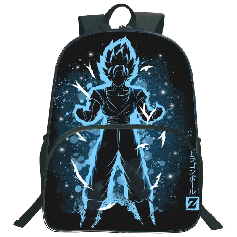 Красивый Жемчуг дракона Z Goku сумки дети мальчики девочки рюкзак модный красочный узор ноутбук рюкзак обратно в школу - Цвет: 19