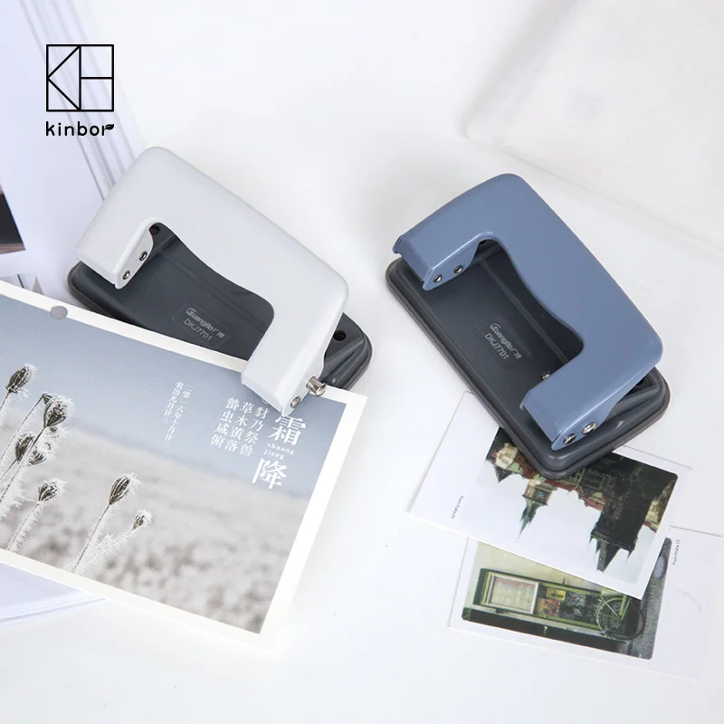 Канцелярские инструменты Kinbor перфоратор с двумя отверстиями 10 страниц ручное