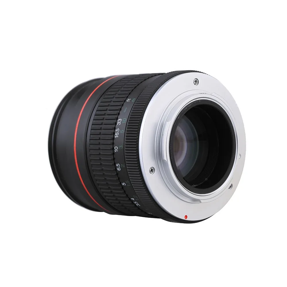 Lightdow 85 мм F/1,8 Средний телеобъектив для портретной камеры для Nikon D4S D800 D600 D7000 D550 D3300 D3200 D50 D80 D90 и т. д
