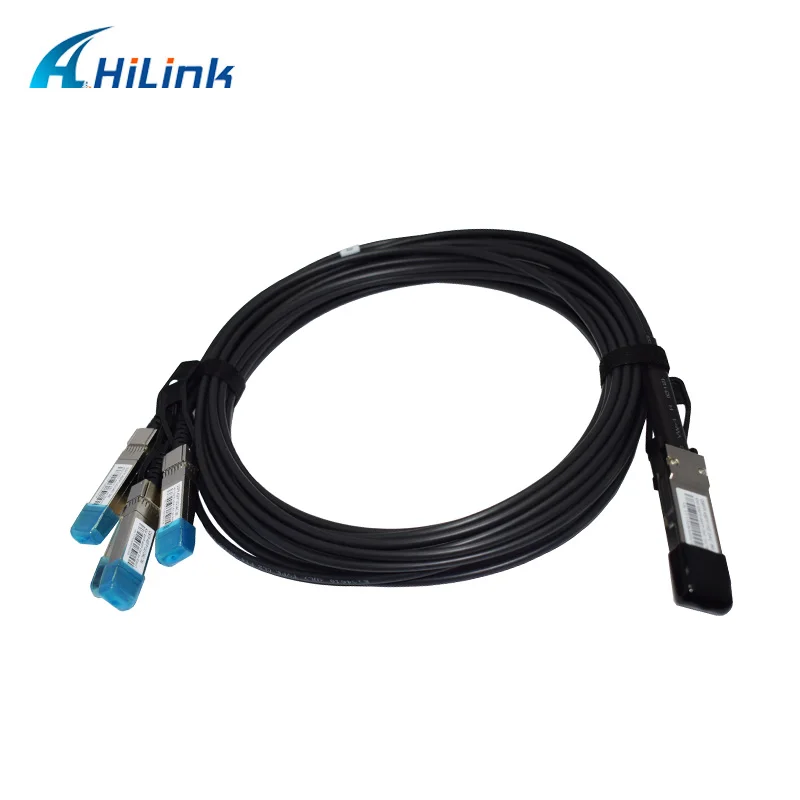 40G QSFP + к 4 SFP 1 м/2 м/3 м/4 м/5 м пассивное прямое прикрепление медный кабель Twinax DAC|qsfp|qsfp