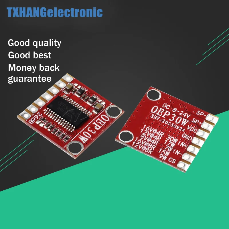 

OEP30W Mono Digital Amplifier Board Module DC 8-24V 30W D Class