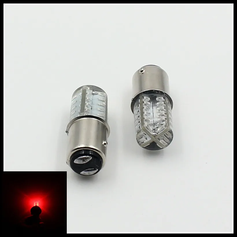 Автомобильный светодиодный стоп сигнал FSYLX 2x1157 BAY15D P21/5 Вт 48SMD 3014 12 В|flash strobe|lamp