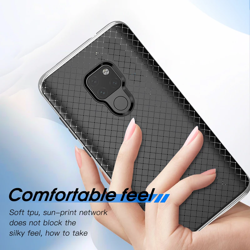 Для huawei mate 20 Чехол IPAKY 20X PC бампер силиконовый мягкий задний 2 в 1 Гибридный