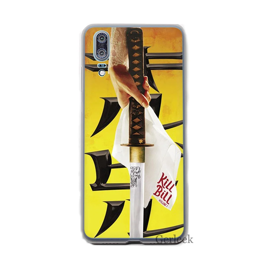 Чехол для телефона Kill Bill Movie Drawing Huawei P8 P9 P10 P20 Pro Lite 2015 2016 2017 P Smart Soft TPU|Чехлы-накладки|