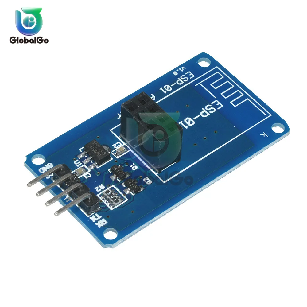 ESP8266 ESP 01 ESP01 Серийный беспроводной модуль Wi Fi для платы адаптера приемника