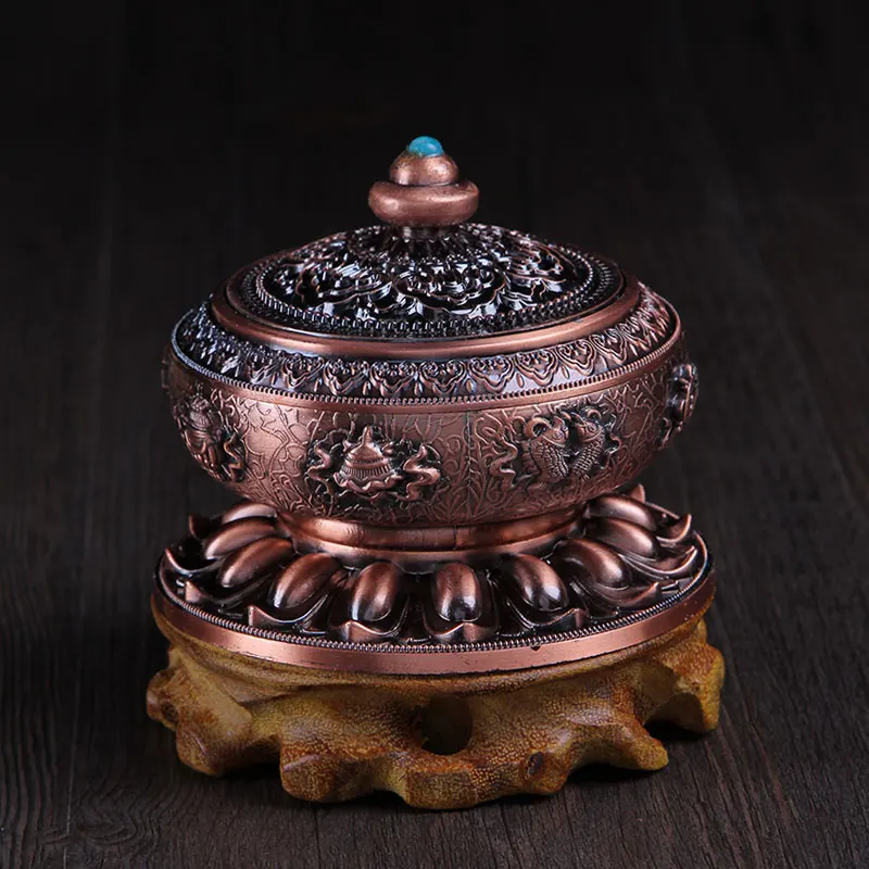 Китайский классический роскошный принт Непал Медь сплав фантазии Buddhiat