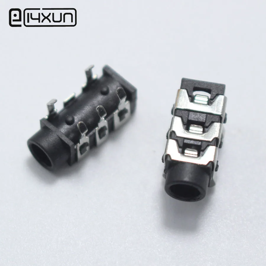 EClyxun 10 шт. DIP 3 5 мм Женский аудиоразъем Φ 5Pin стерео разъем для