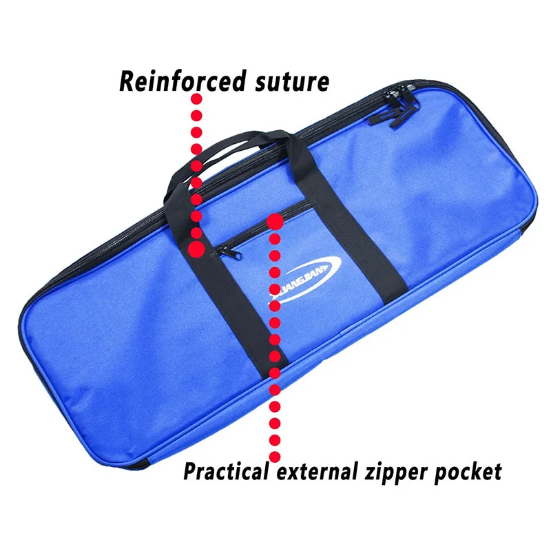 Стрельба из лука портативный изогнутый лук сумка чехол для смычка легкий вес