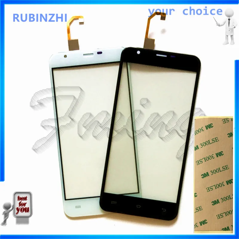 Сенсорный экран RUBINZHI с лентой для мобильного телефона сенсорный Oukitel U7 plus