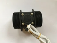 2 yf dn50 plastic hall turbine flow meter sensor valve 10350lmin