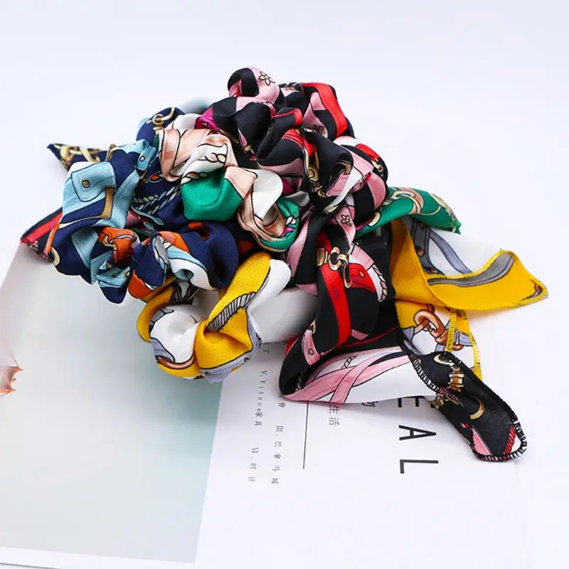 Женская Длинная лента длинный женский платок из толстой шерсти шарф с бантом