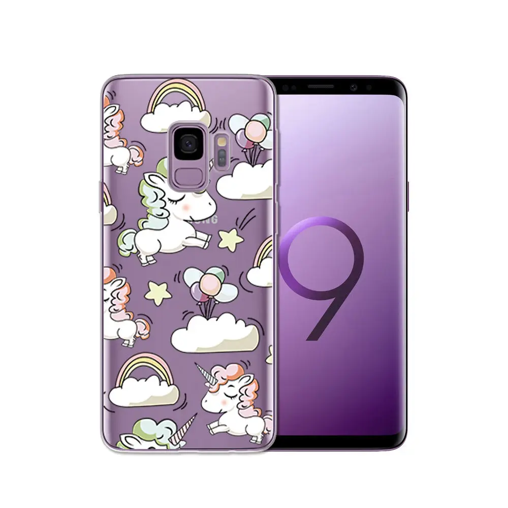 Arvin Silicone Case FOR Samsung Galax s5 S6 S7 S8 Clear Protective case edge Plus S9 Soft TPU Phone Cover |