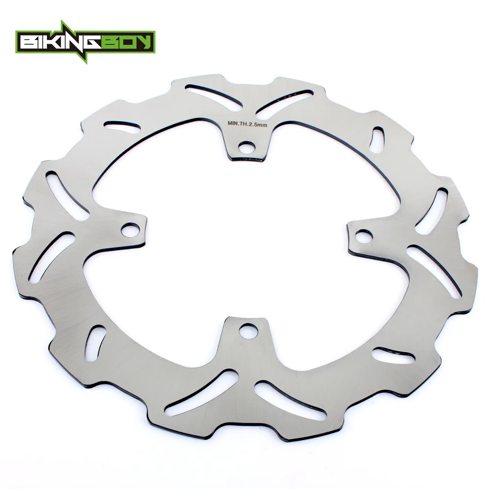 BIKINGBOY спереди и сзади тормозные диски роторов колодки для Kawasaki KX250F 06-15 13 12 11 10 09 08