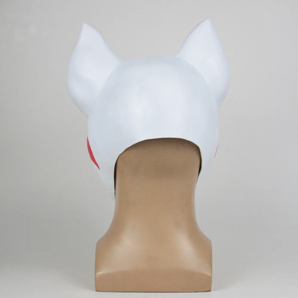 Горячая игра дрейф Косплей лиса Вечерние Маски Kitsune полная голова для взрослых