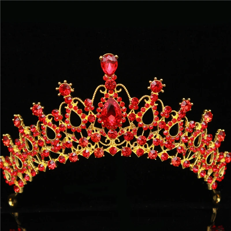 19 Designs Crystal Wedding Bridal Tiara Crowns for Women Princess Hair Ornament Fashion Bride Headpiece Hair Jewelry Accessories