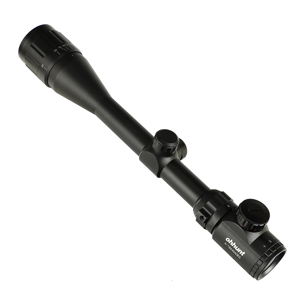 Ohhunt 4-16x40 AOEG охотничий оптический прицел Mil точка сетка Красная жадность с подсветкой 25,4 мм трубка тактический прицел