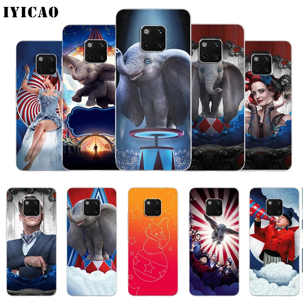 IYICAO Dumbo 2019 Мягкий силиконовый чехол для телефона Huawei Mate 10 20 Lite Pro Nova 2 2i 3 3i 4 TPU
