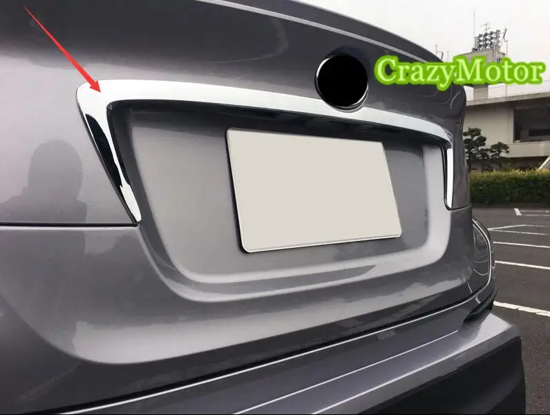 Для Toyota C-HR ABS Хромированная накладка на задний багажник, 1 шт., для стайлинга автомобилей