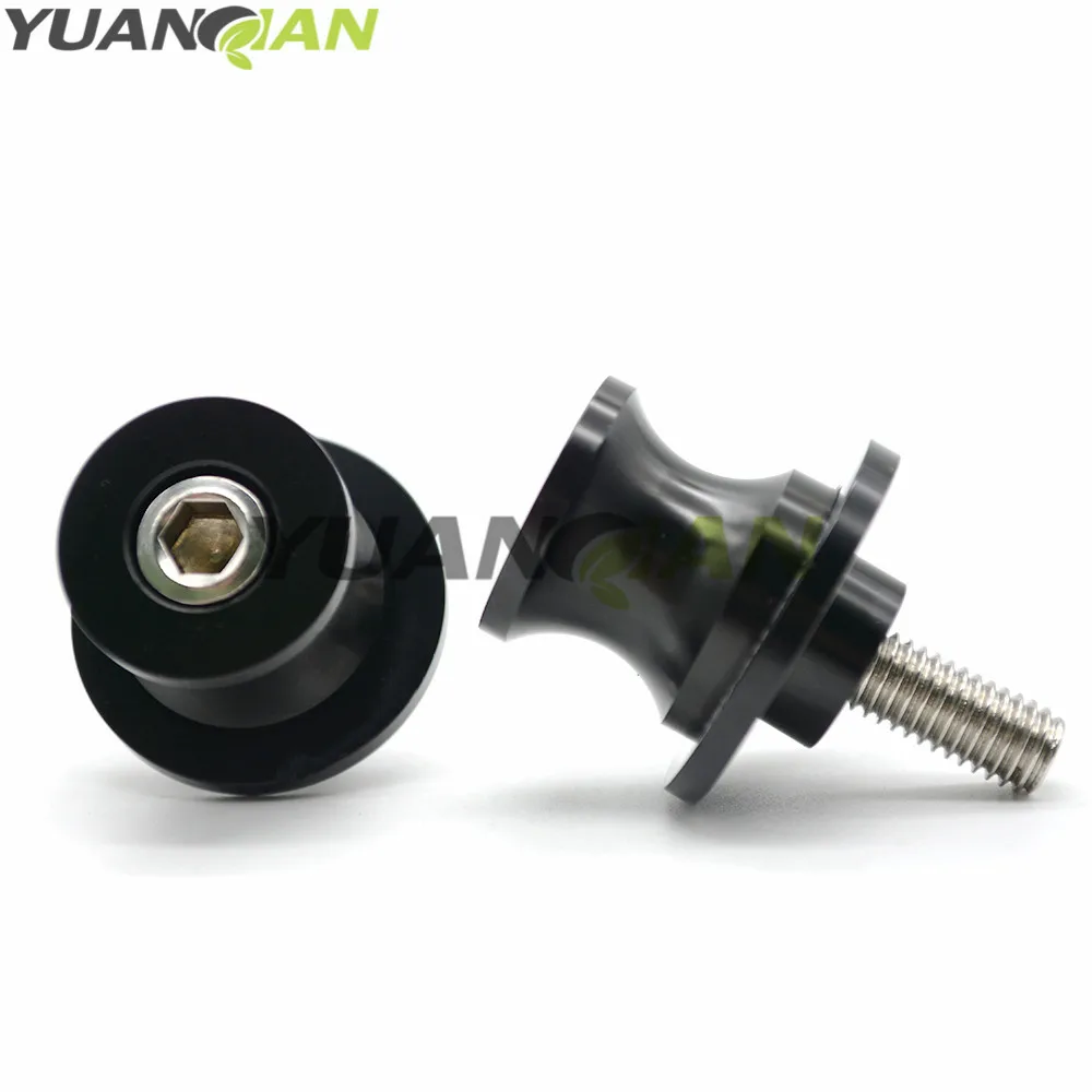 10 мм Мотоцикл CNC Swingarm Slider катушки стенд винты для Kawasaki Z750 Z250 Ninja 300 EX650 650R ZX-10R zx1000 |