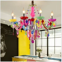 free shipping colorful crystal chandelier bohemia chandelier lustres de cristal tiffany pendants and chandeliers home lightings