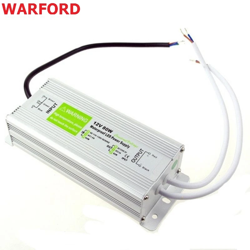 Бесплатная доставка DC 12 V 10 w/15 w/20 w/25 w/30 w/36 w/45 w/50 w/60 w/80 w/100 w/120 w Led адаптер
