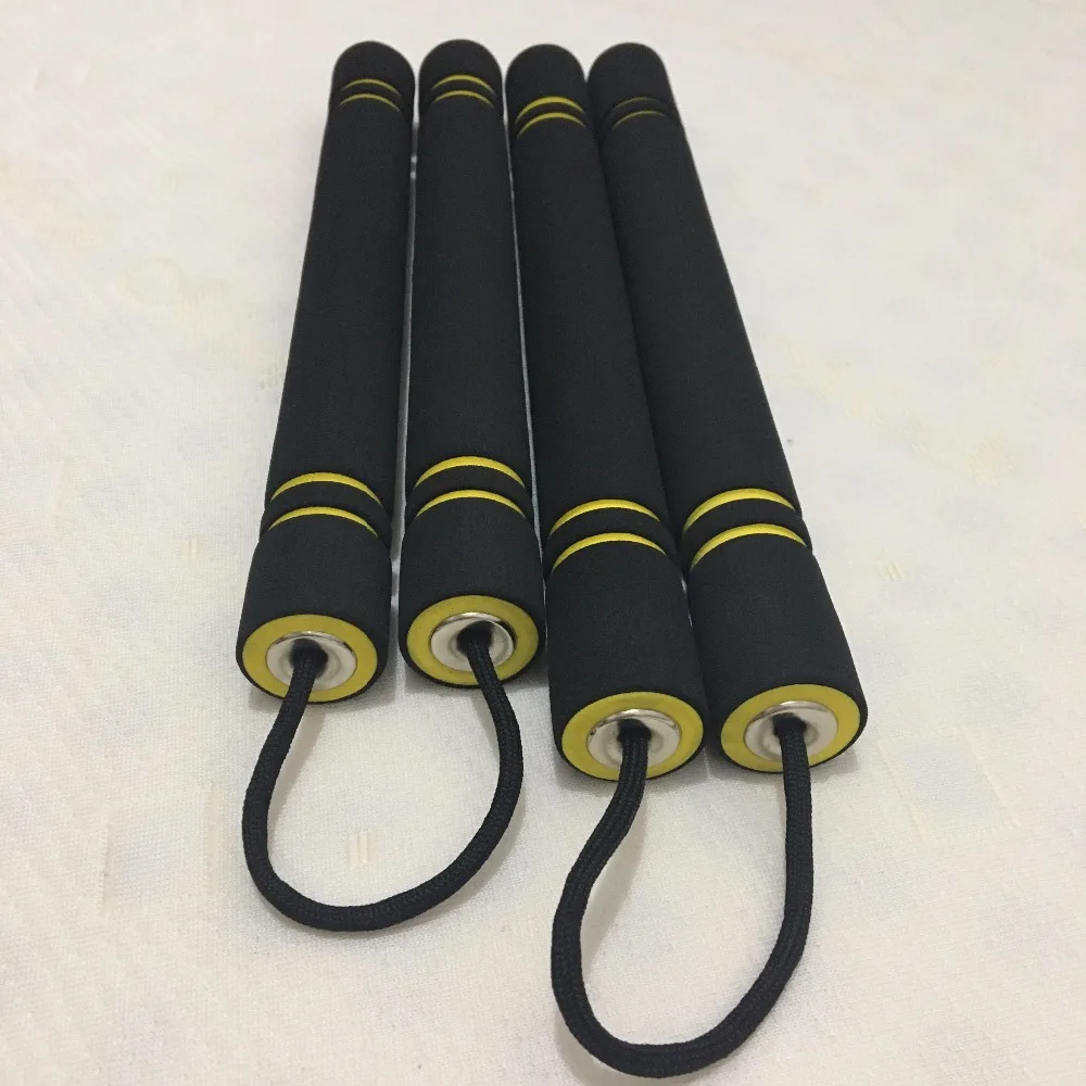 2 шт./лот) 4C пенопласт для боевых искусств Nunchakus дети Веревка Цепи пластиковые nunchaku ребенок кунг-фу ушу нунчаки тренер для начинающих