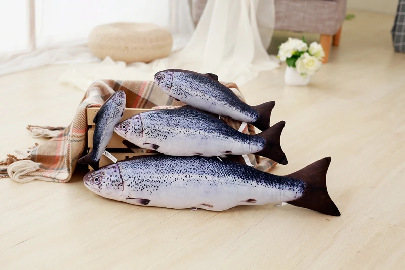 20 см/30 см/40 см Реалистичная имитация Плюшевая Игрушка Рыба Мягкий мультфильм животное мандарин рыба мягкая кукла кошка собака игрушки для домашних животных детский подарок