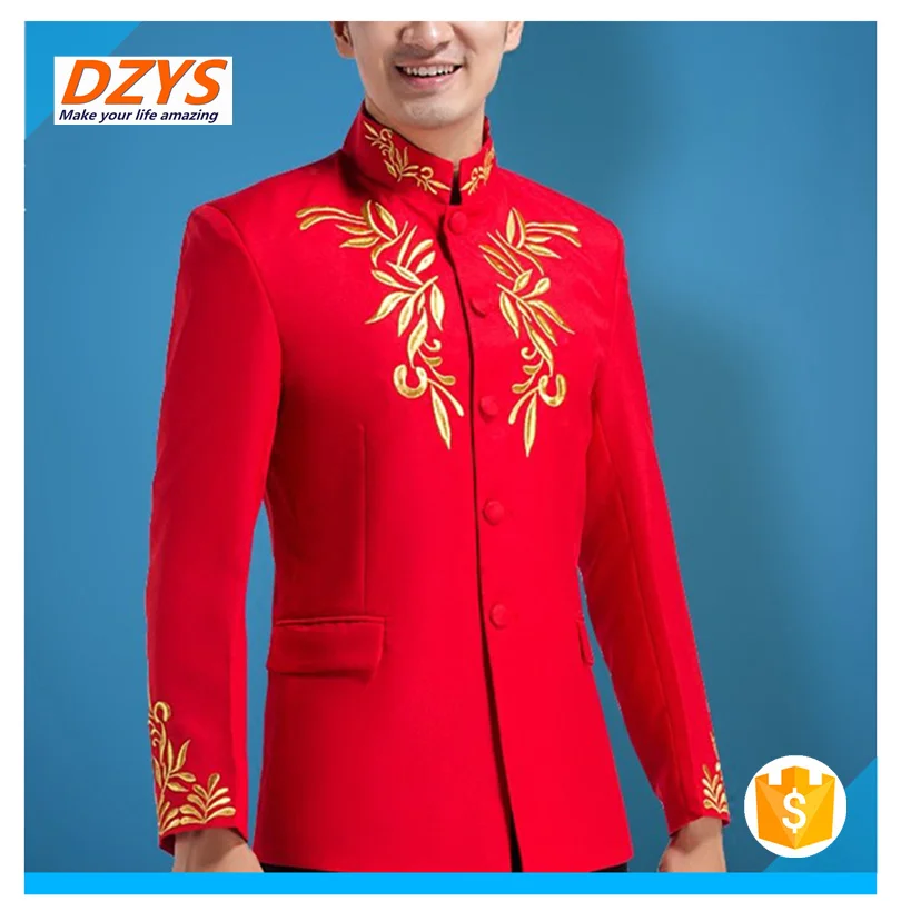 2018 trendy male version of stage collar performance costumes clothes | India &amp Pakistan Clothing