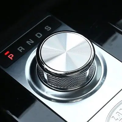 

Gear shift Knob switch button Silver chrome For Range Rover EVOQUE 2017 2018